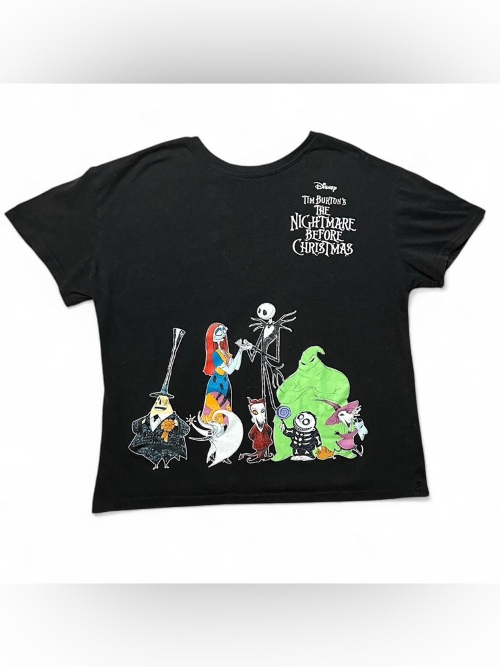 Vintage Y2K Disney Tim Burton's The Nightmare Before Christmas shirt